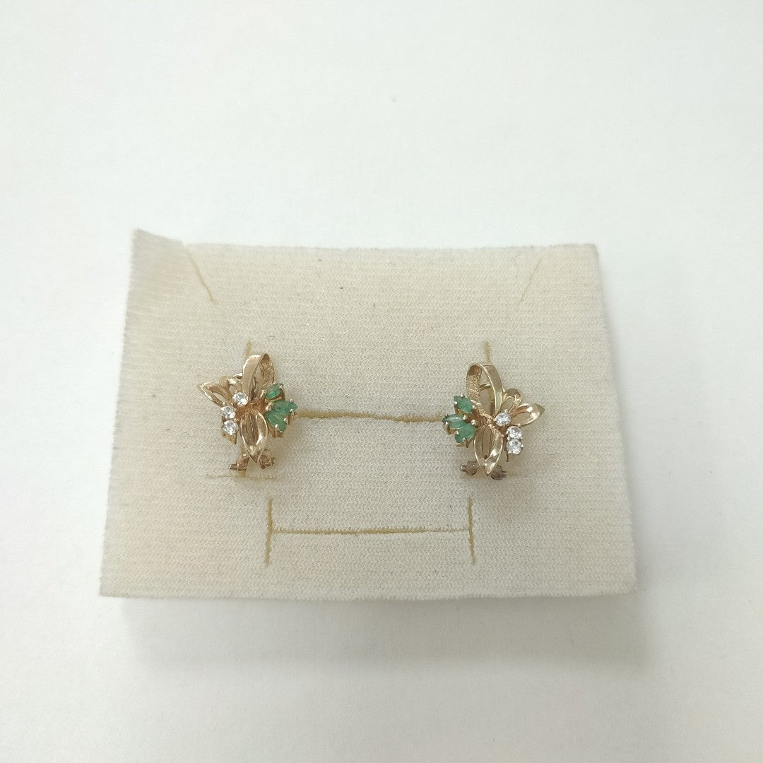 ARETES PAR ORO 8 K 3,60 GRMS (SEMINUEVO)