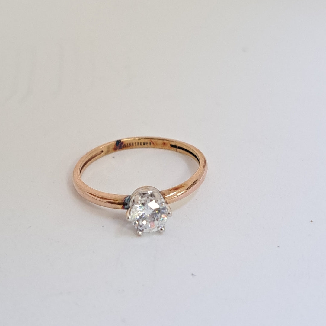 ANILLITO ORO, ORO MUY BAJO 8 K 1.6 GRMS (SEMINUEVO)