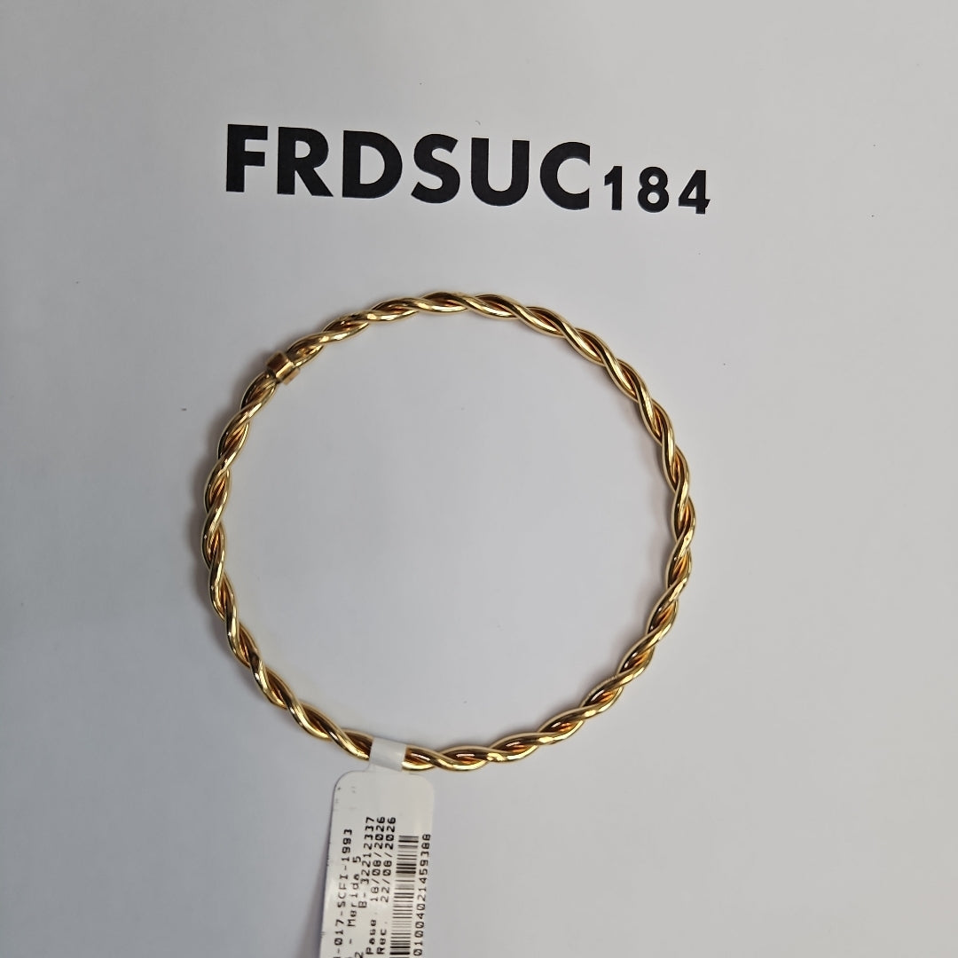 PULSERA RIGIDA ORO 10 K 3.5 GRMS (SEMINUEVO)