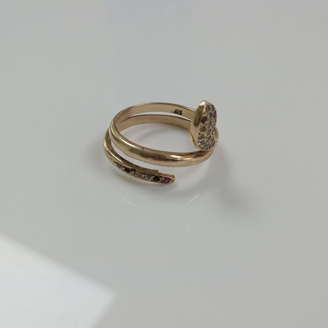 ANILLITO ORO 14 K 5.4 GRMS (SEMINUEVO)