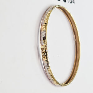 PULSERA RIGIDA ORO 10 K 4.7 GRMS (SEMINUEVO)