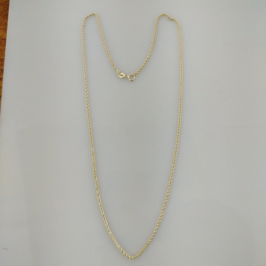 CADENA TORZAL 10K 55 CM 4.6 GR (NUEVO)