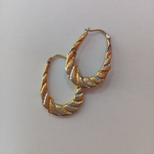 ARRACADAS PAR ORO 10 K 1.5 GRMS (SEMINUEVO)