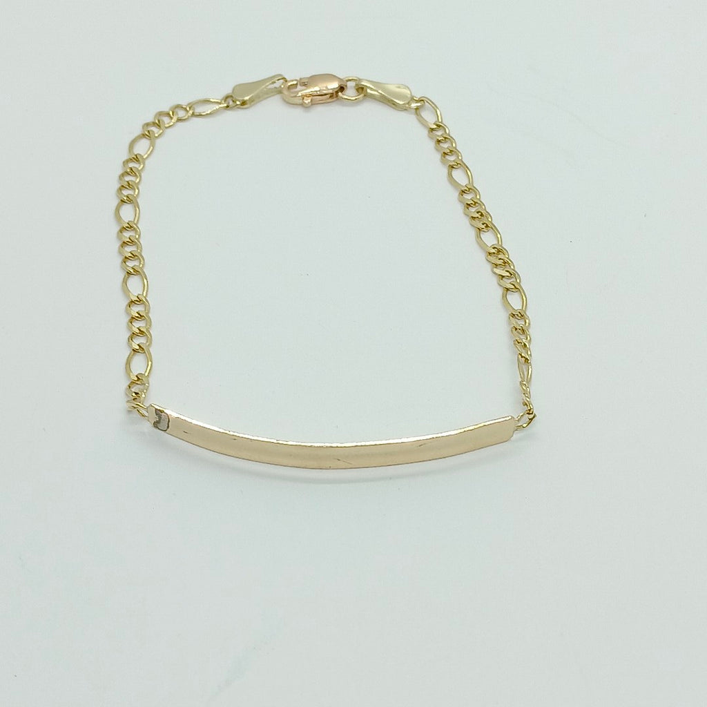 PULSERA ESCLAVA 3X1 10K 18 CM 2.6 GR (NUEVO)