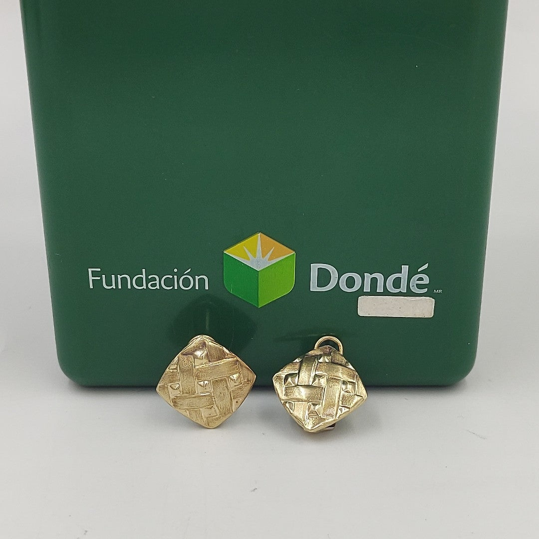 ARETES PAR ORO 8 K 3.7 GRMS (SEMINUEVO)
