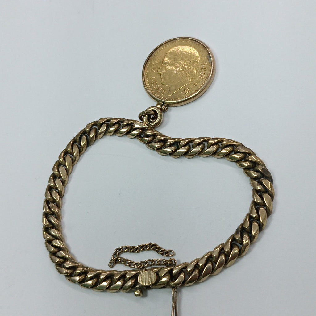 PULSERA ORO 21 K 8.3 GRMS (SEMINUEVO)