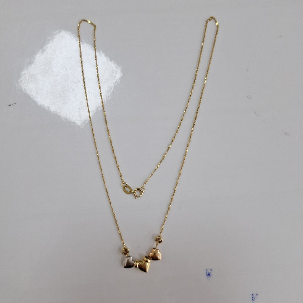GARGANTILLA ORO 14 K 1,30 GRMS (SEMINUEVO)