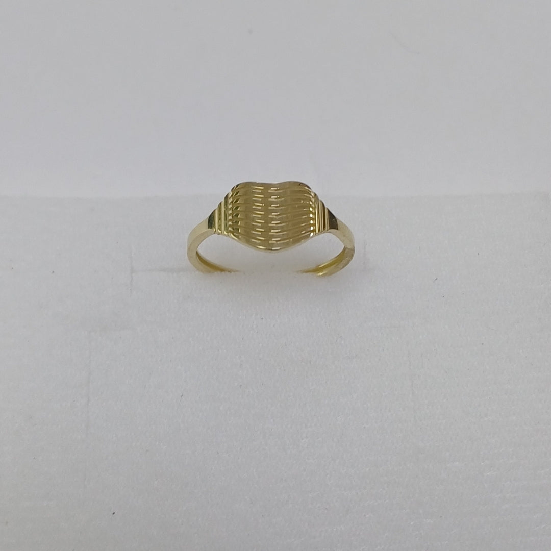 ANILLOS CORAZON 14K TALLA 7 1.8 GR (NUEVO)