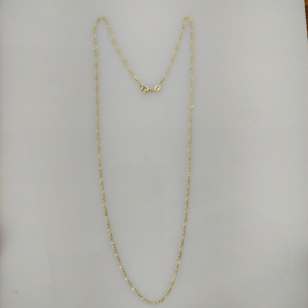CADENA TEJIDO 3X1 14K 55 CM 2.4 GR (NUEVO)