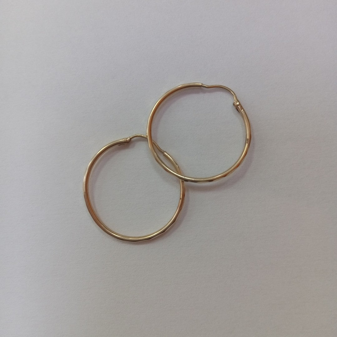ARRACADAS PAR ORO 10 K 1.5 GRMS (SEMINUEVO)