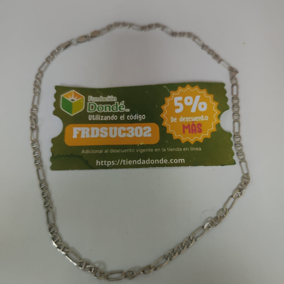CADENA PLATA 9.6 GRMS (SEMINUEVO)