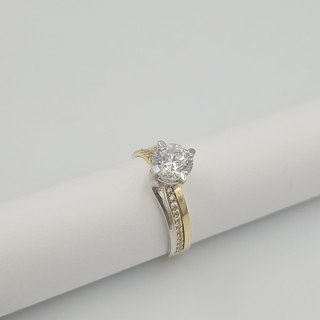 ANILLITO ORO, RODIADO 14 K 3 GRMS (SEMINUEVO)
