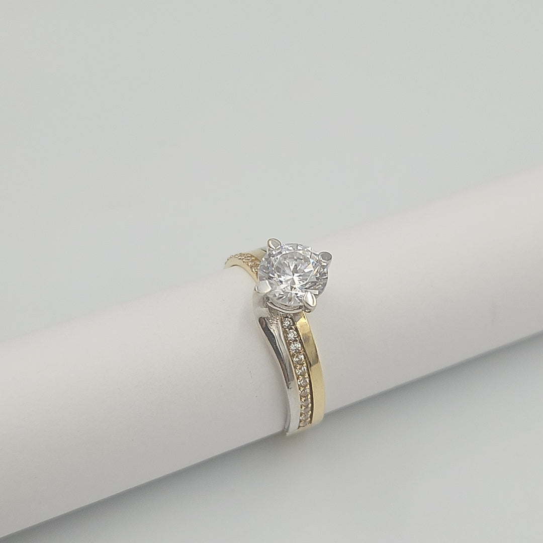 ANILLITO ORO, RODIADO 14 K 3 GRMS (SEMINUEVO)