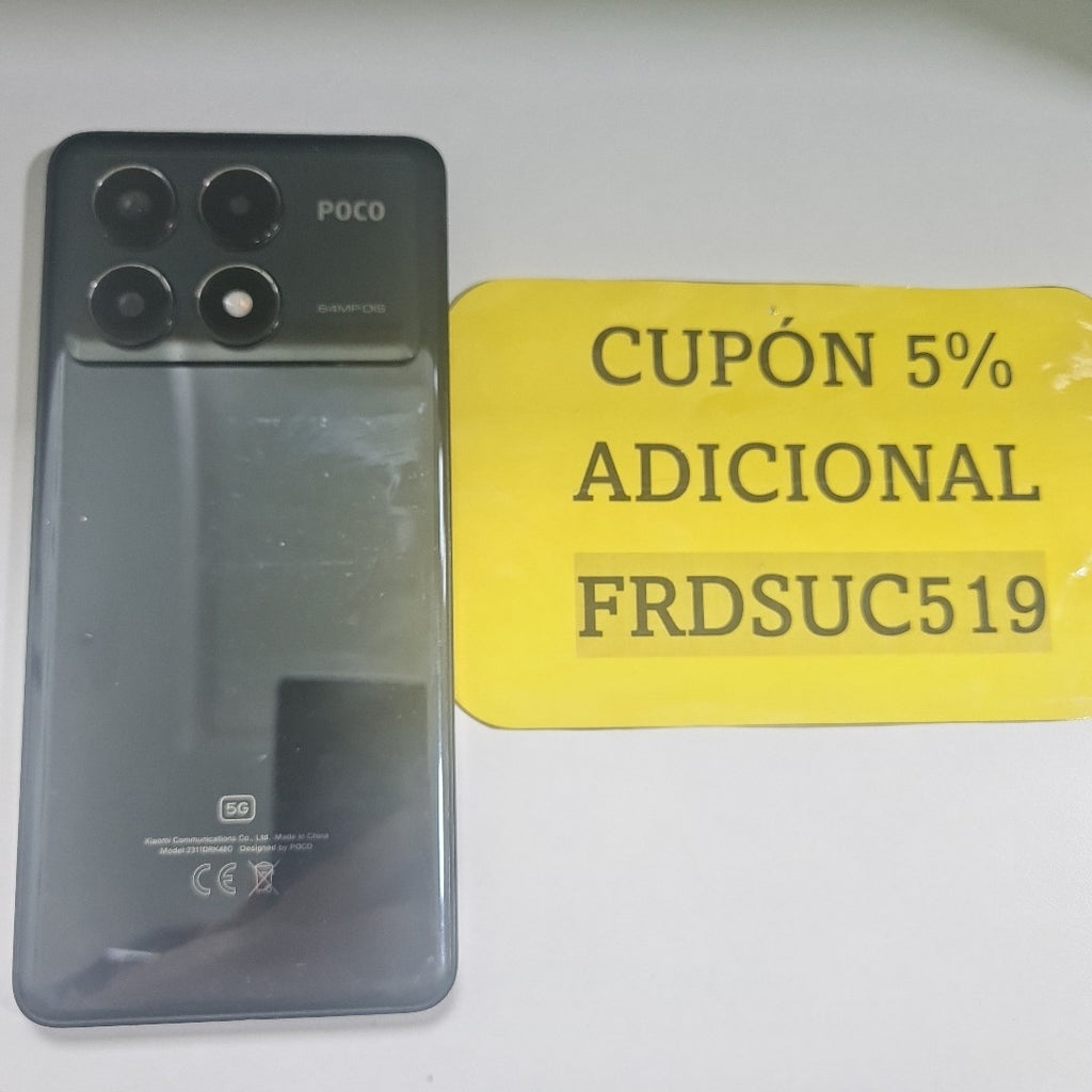 CELULAR XIAOMI POCO X6 PRO 2311DRK48G (2024) 256 GB 8 GB RAM (SEMINUEVO)