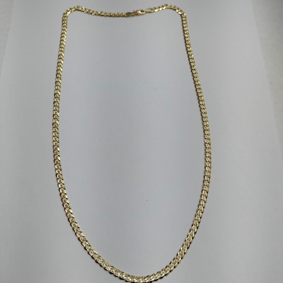 CADENA BARBADA 14K 60 CM 20.5 GR (NUEVO)