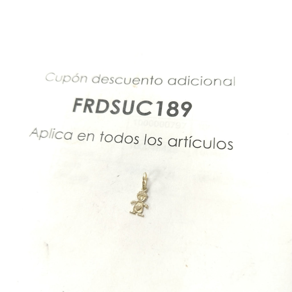DIJE NIÑO 10K 0.2 GR (NUEVO)
