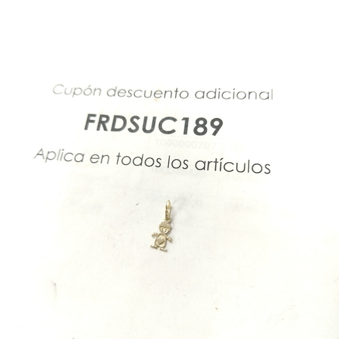 DIJE NIÑO 10K 0.2 GR (NUEVO)