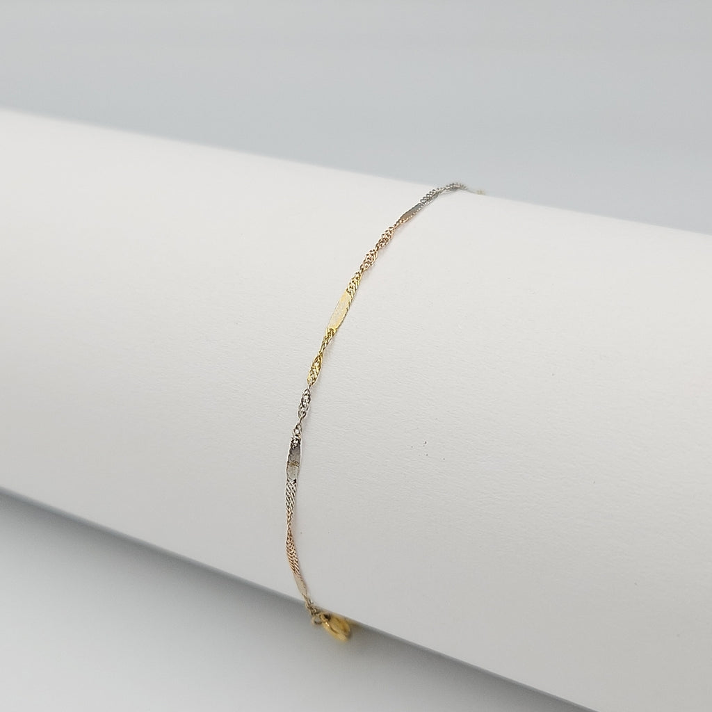 PULSERA ORO 14 K 0.6 GRMS (SEMINUEVO)