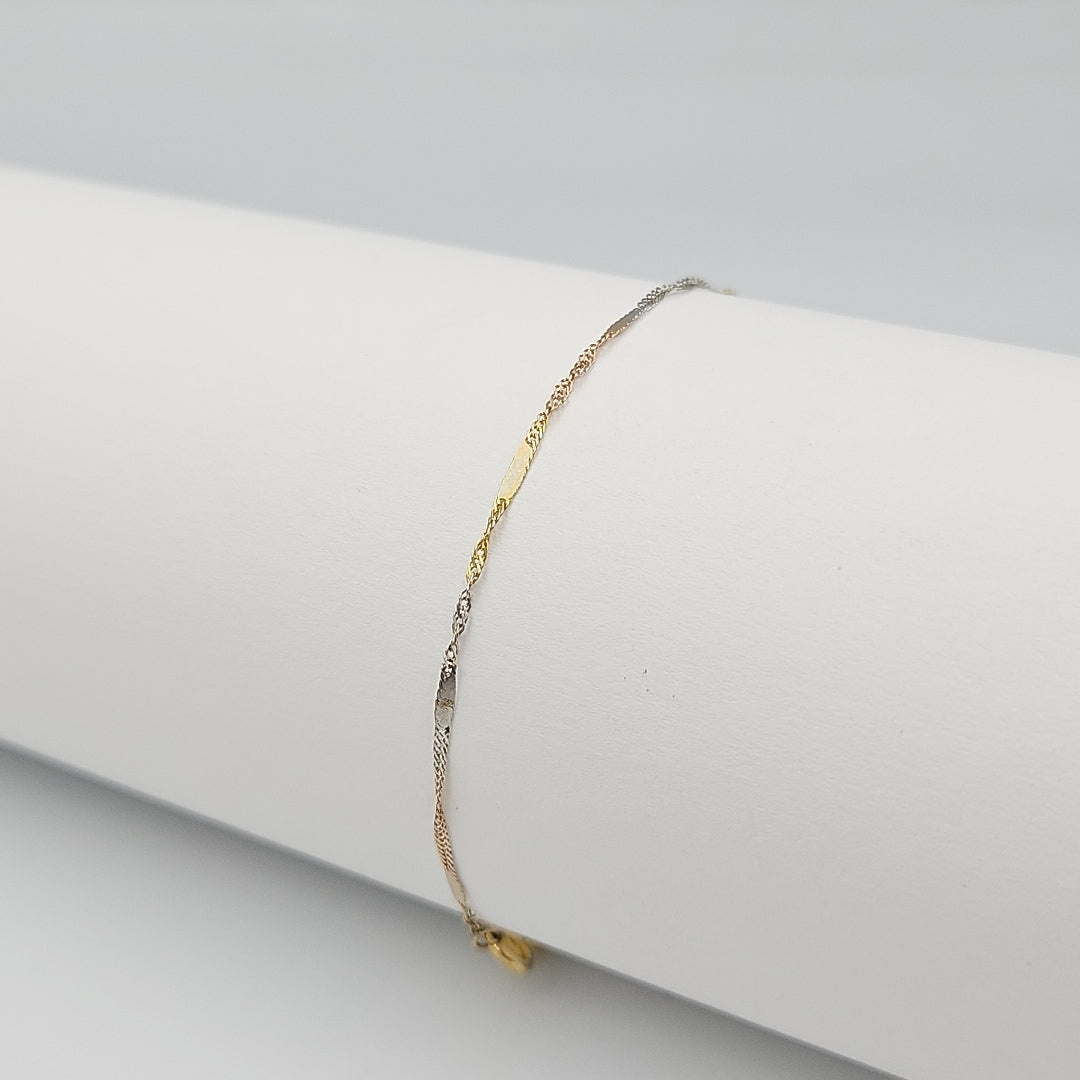 PULSERA ORO 14 K 0.6 GRMS (SEMINUEVO)
