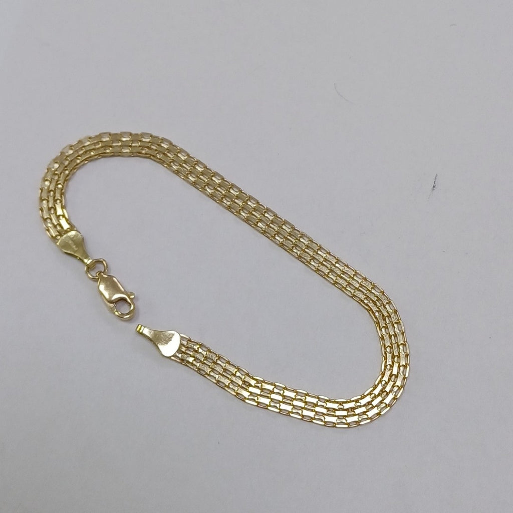 PULSERA ESPECIAL 10K 18 CM 3.9 GR (NUEVO)