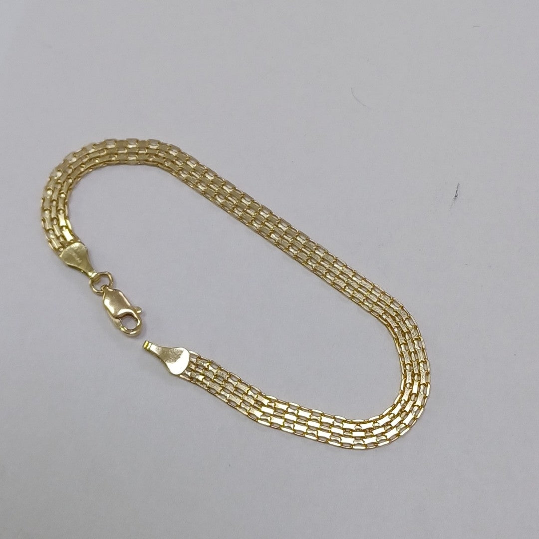 PULSERA ESPECIAL 10K 18 CM 3.9 GR (NUEVO)