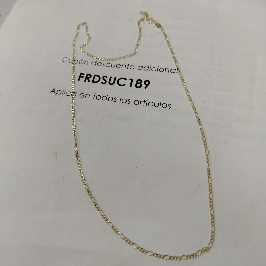 CADENA 3X1 10K 55 CM 2.3 GR (NUEVO)