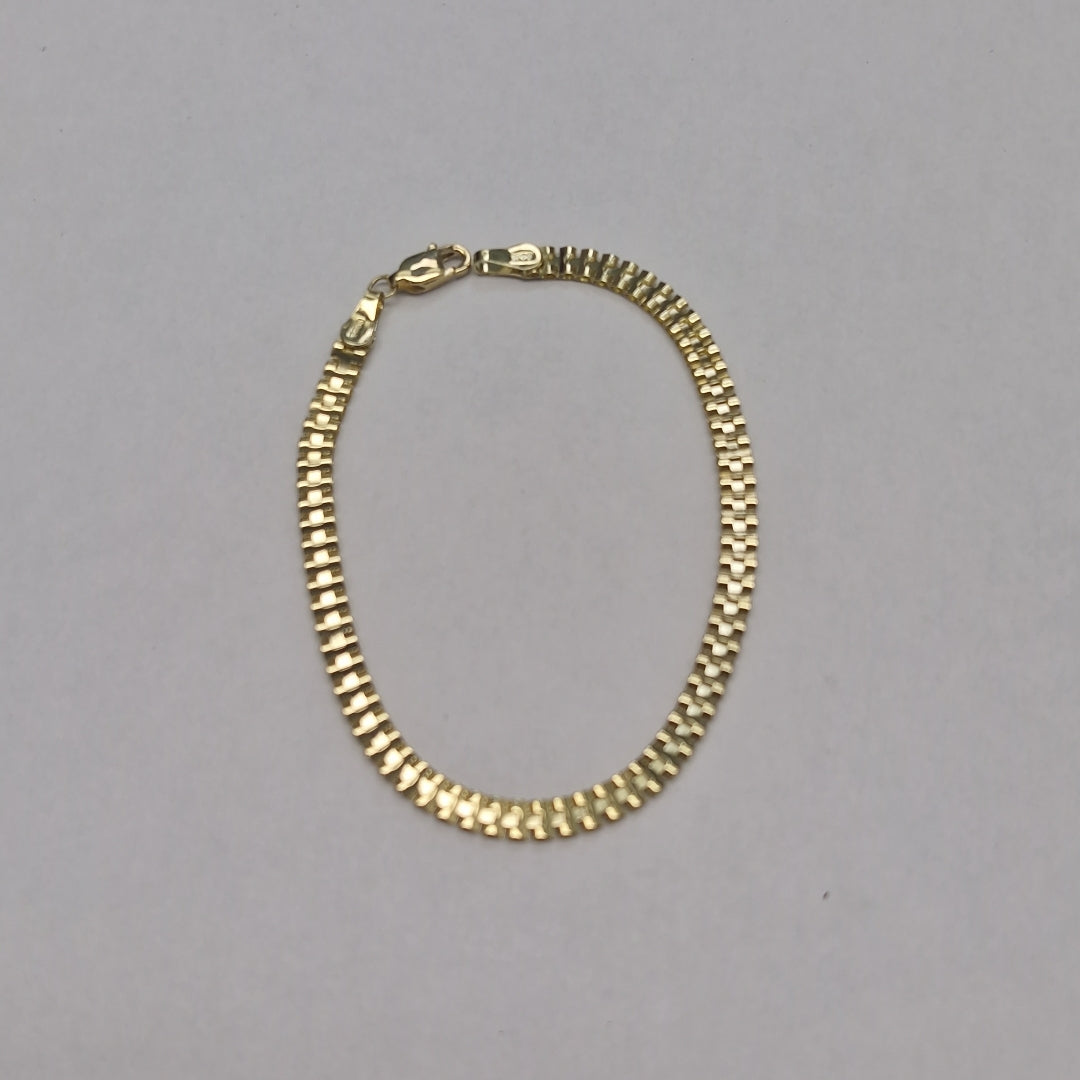 PULSERA ESPECIAL 10K 18 CM 3.4 GR (NUEVO)