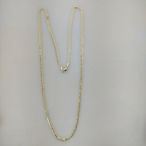 CADENA BARBADA 14K 60 CM 5.9 GR (NUEVO)
