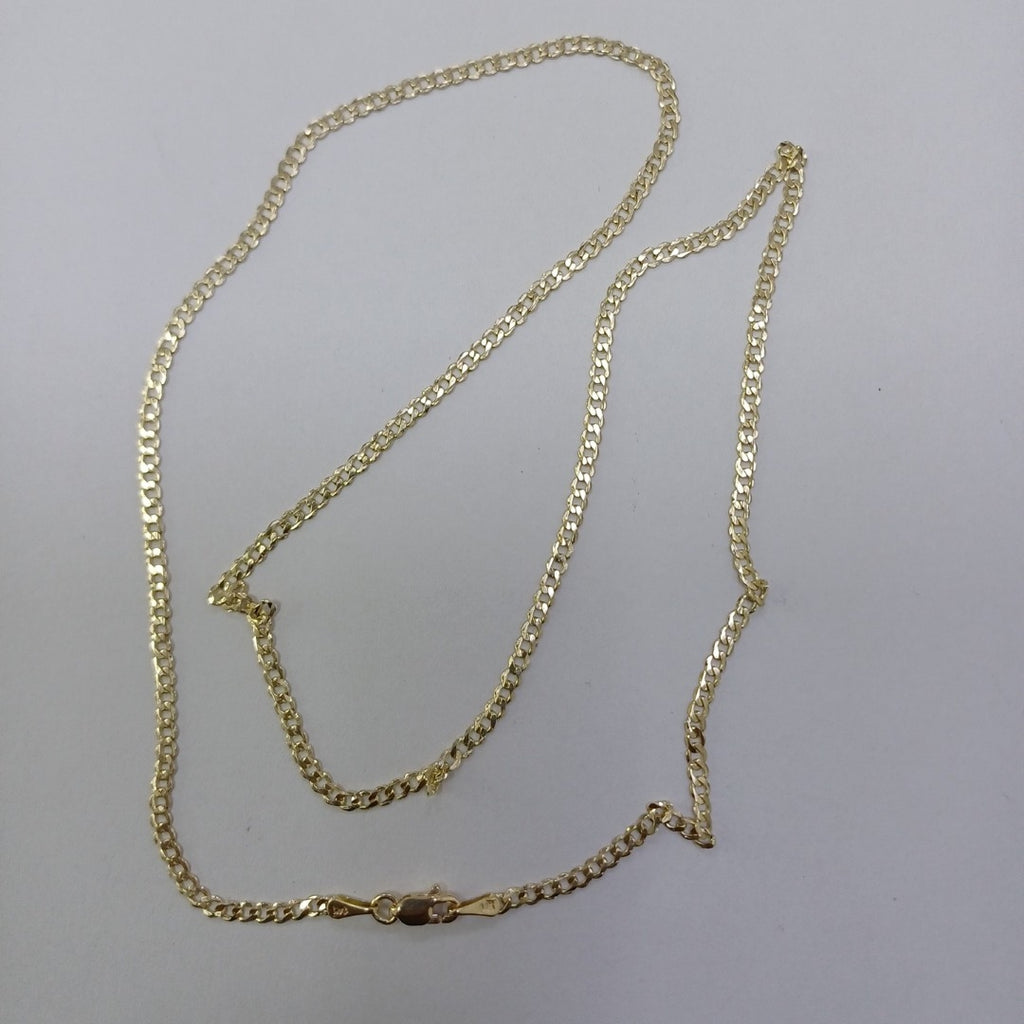 CADENA BARBADA 14K 55 CM 5.1 GR (NUEVO)