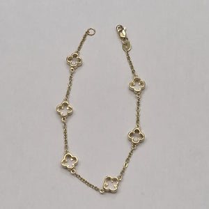 PULSERA ESPECIAL 14K 18 CM 4.2 GR (NUEVO)