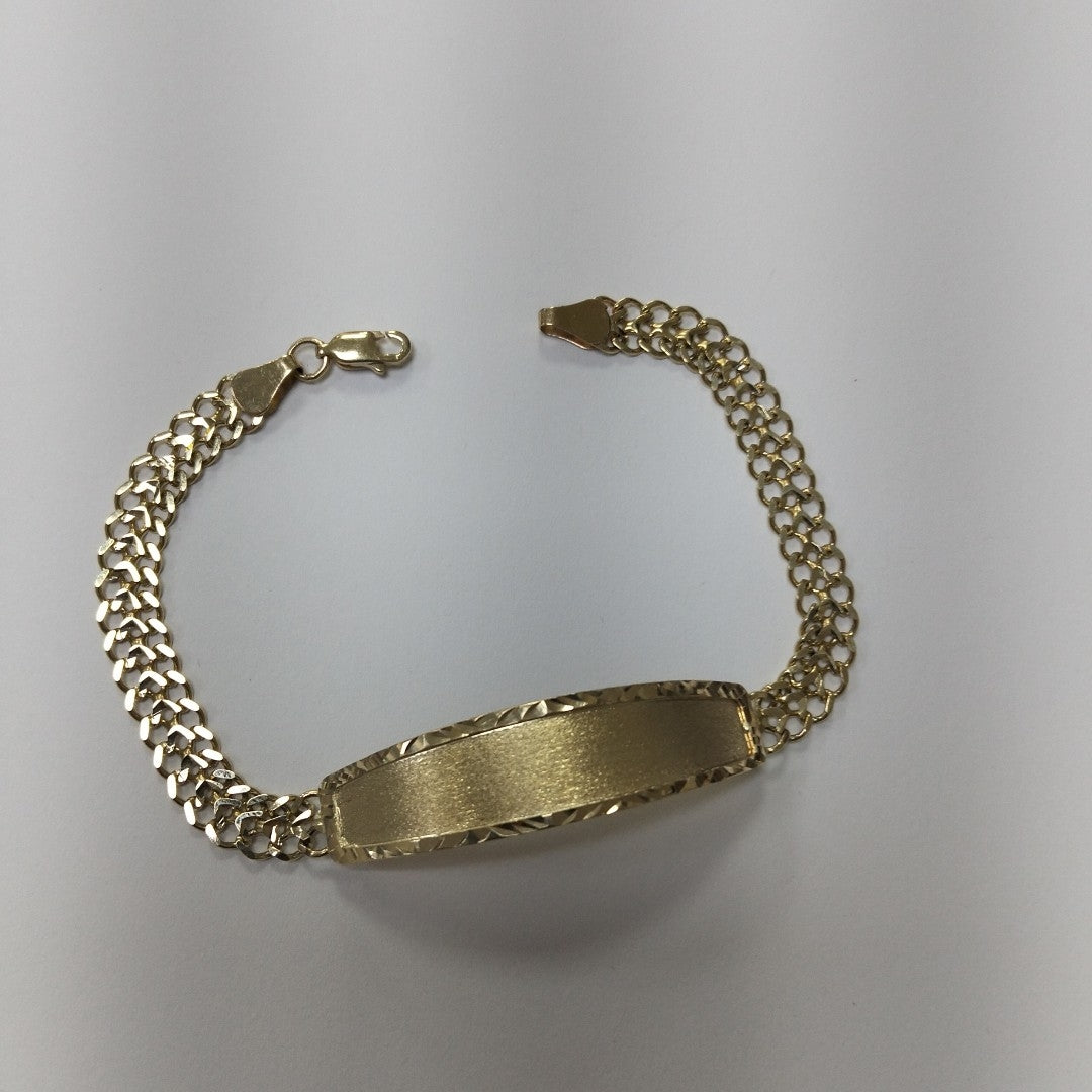 PULSERA ESCLAVA CHINO 14K 21 CM 9.7 GR (NUEVO)