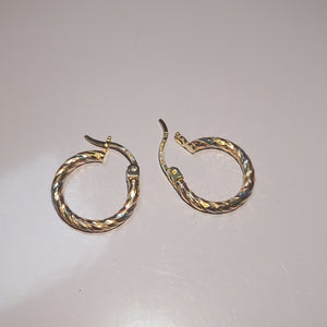 ARETES PAR ORO 10 K 1,90 GRMS (SEMINUEVO)