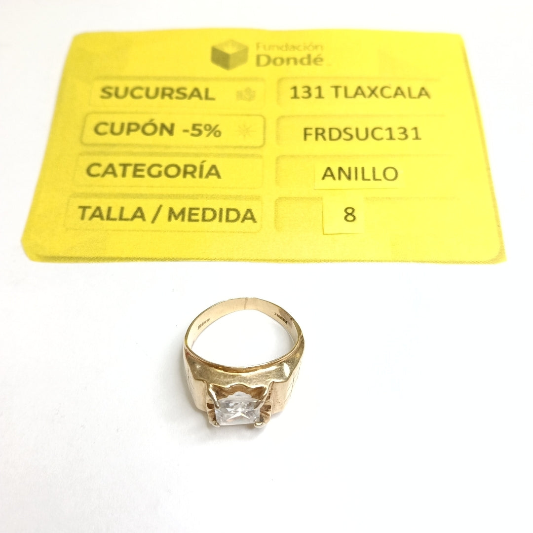 ANILLO ORO 14 K 5.6 GRMS (SEMINUEVO)