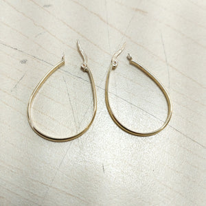 ARRACADAS PAR ORO 14 K 2,10 GRMS (SEMINUEVO)