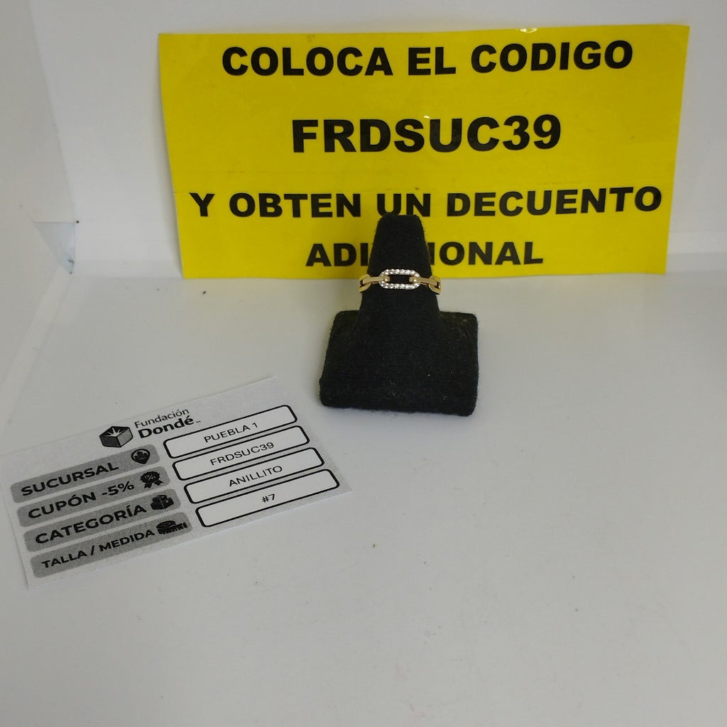 ANILLITO ORO 14 K 1,80 GRMS (SEMINUEVO)