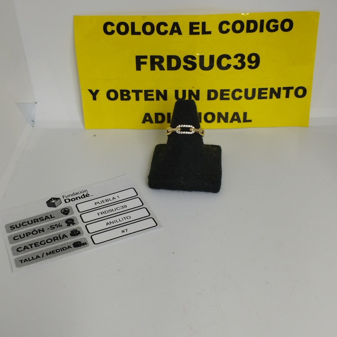ANILLITO ORO 14 K 1,80 GRMS (SEMINUEVO)