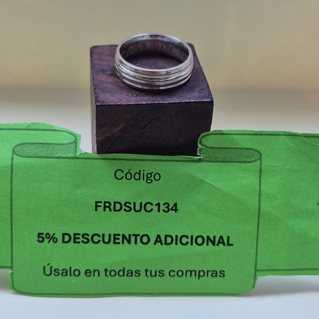 ARGOLLA ORO 14 K 6.9 GRMS (SEMINUEVO)