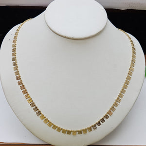GARGANTILLA ORO 14 K 8.5 GRMS (SEMINUEVO)