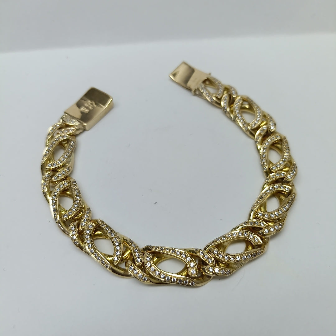 PULSERA ORO 14 K 55.9 GRMS (SEMINUEVO)