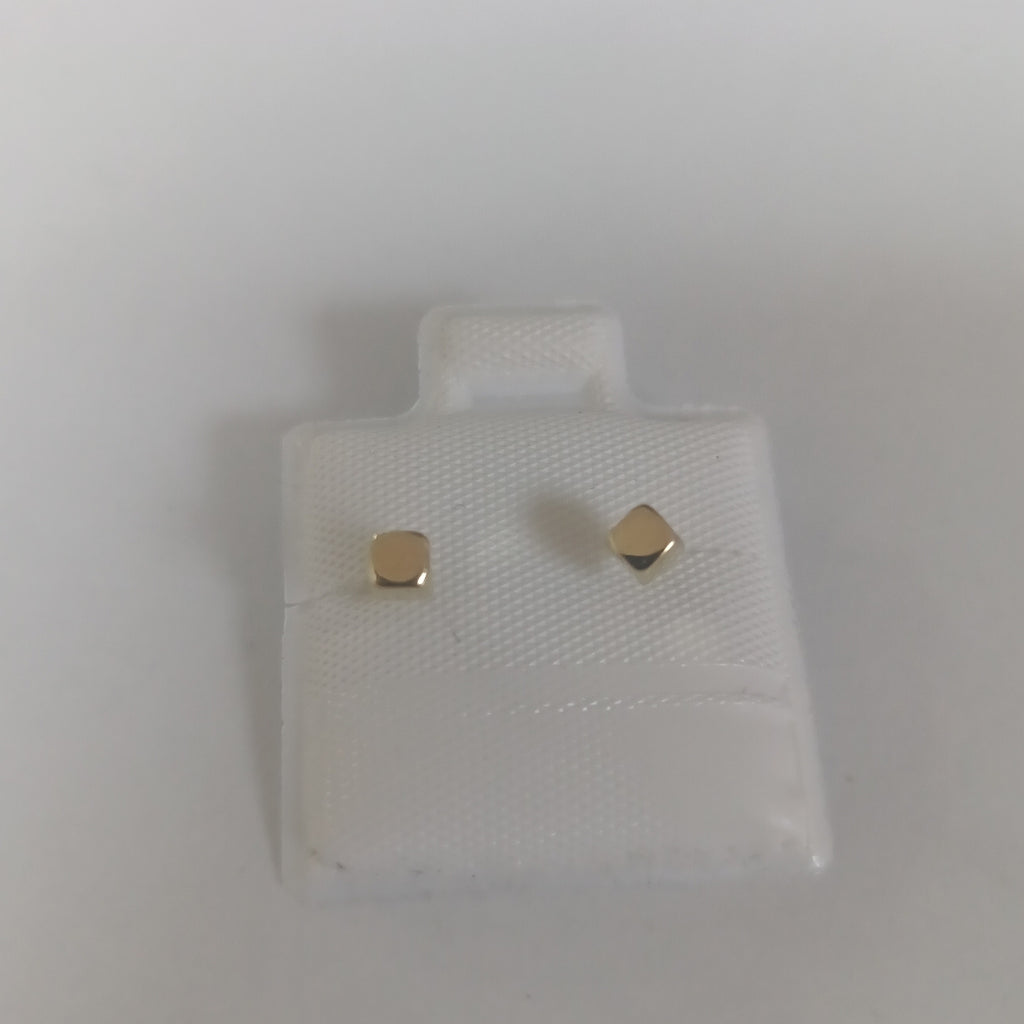 BROQUELES BROQUEL FIG CUBO 14K 0.203 GR (NUEVO)
