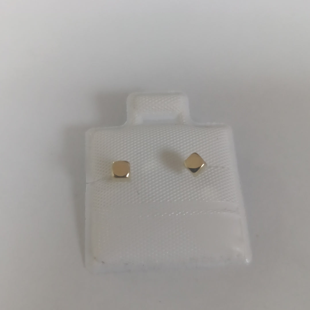BROQUELES BROQUEL FIG CUBO 14K 0.203 GR (NUEVO)
