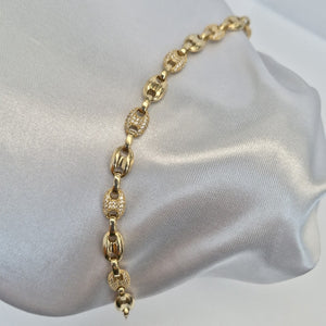 PULSERA ORO 14 K 11,30 GRMS (SEMINUEVO)