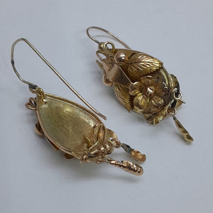 ARETES PAR ORO 10 K 4,20 GRMS (SEMINUEVO)