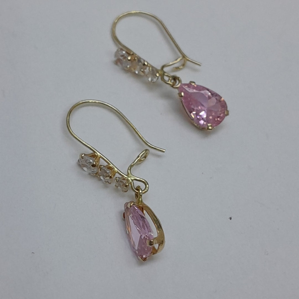 ARETES PAR ORO 10 K 1.1 GRMS (SEMINUEVO)
