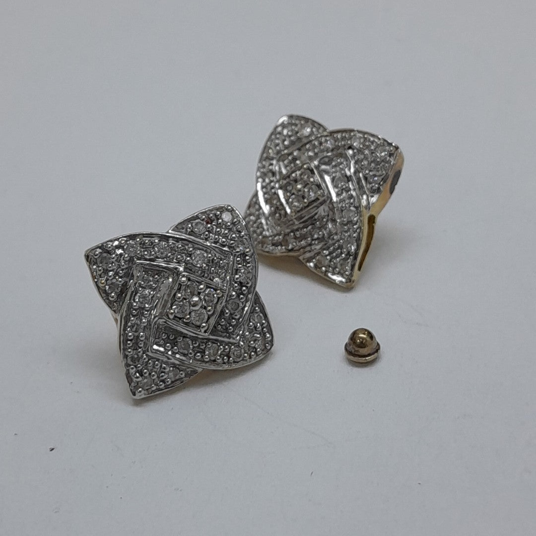 BROQUELES PAR ORO 14 K 6.2 GRMS (SEMINUEVO)