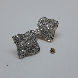 BROQUELES PAR ORO 14 K 6.2 GRMS (SEMINUEVO)
