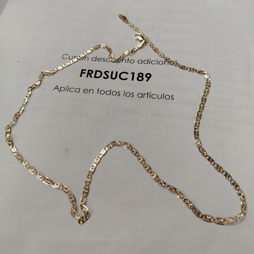 CADENA GUCHI 14K 60 CM 7.9 GR (NUEVO)