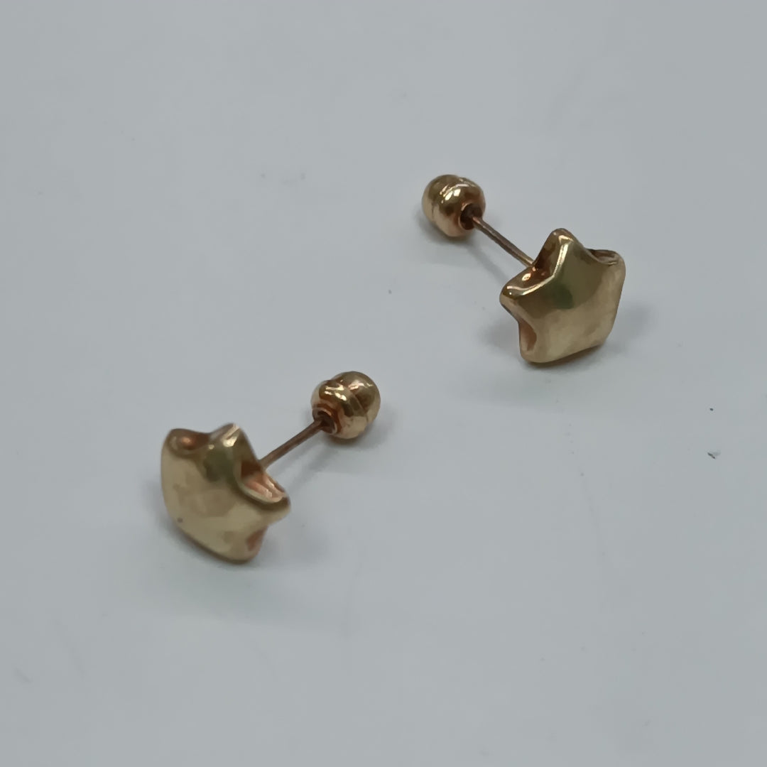 BROQUELES PAR ORO 10 K 0.3 GRMS (SEMINUEVO)