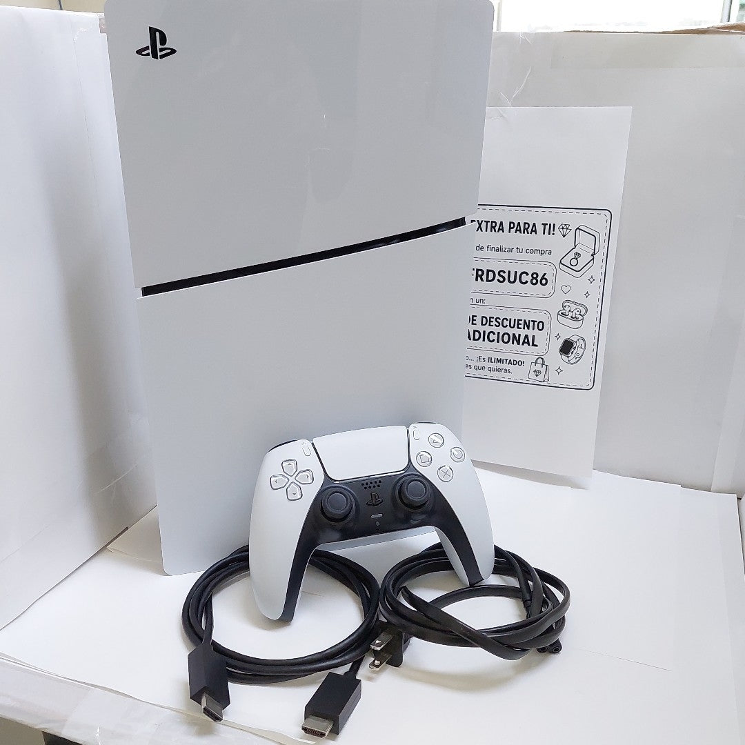 CONSOLA DE VIDEOJUEGO SONY PS5 SLIM 1 TB SSD (SEMINUEVO)