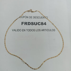 CADENA ORO 10 K 1.5 GRMS (SEMINUEVO)
